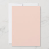 Burgundy Radiant Romantic Wedding Kaart (Achterkant)