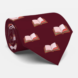 Burgundy Red Book Lover's Work, Afstuderen Stropdas