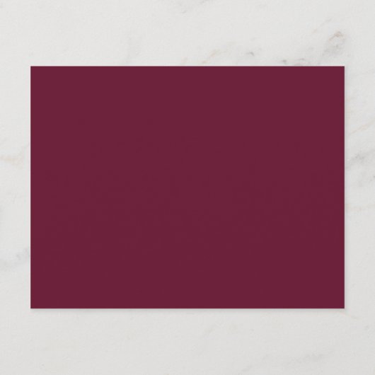 Burgundy Red Elegant Weddenschap Information Informatiekaartje (Achterkant)