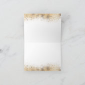 Burgundy Red en Blush Pink Floral Hartelijk dank Bedankkaart (Binnen)