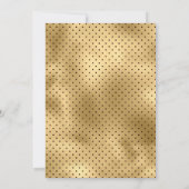 Burgundy Red Gold Foil Lace Islamic Muslim Weduwen Kaart (Achterkant)