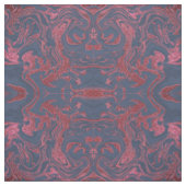 Burgundy Red Navy Blue Glitter Marble Stof (Swatch)