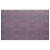 Burgundy Red Navy Blue Glitter Marble Stof (Fat Quarter)