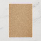 Burgundy Red Navy Floral Rustic Boho Reception Informatiekaartje (Achterkant)