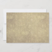 Burgundy Red Navy Floral Rustic Boho Vrijgezellenf Kaart (Achterkant)