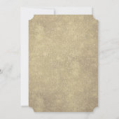 Burgundy Red Navy Floral Rustic Boho Vrijgezellenf Kaart (Achterkant)