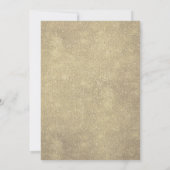 Burgundy Red Navy Floral Rustic Boho Vrijgezellenf Kaart (Achterkant)