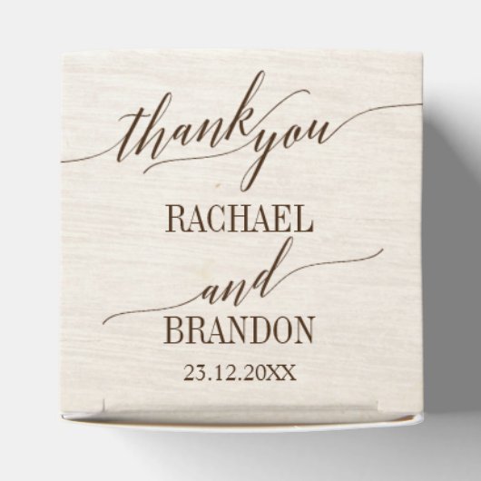 Burgundy Red Navy Floral Rustic Boho Wedding Bedankdoosjes (Bovenkant)