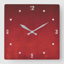 Burgundy Red Oranje Modern Rustic Abstract