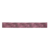 Burgundy Red Pink Rose Gold Glitter Stripes Satijnen Lint (Voorkant)