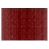 Burgundy Red Weave Mesh Kijk Snijplank (Voorkant)