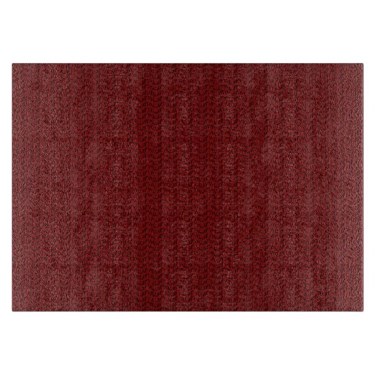 Burgundy Red Weave Mesh Kijk Snijplank (Voorkant)