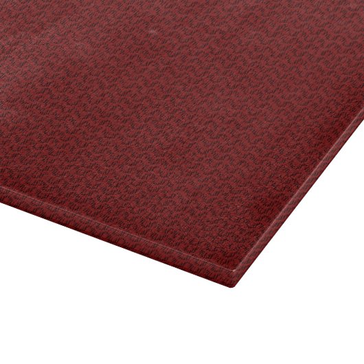 Burgundy Red Weave Mesh Kijk Snijplank (Hoek)