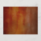 Burgundy Rood Oranje Herfstbloemen Advieskaart (Achterkant)