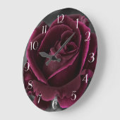 Burgundy Roos Grote Klok (Hoek)