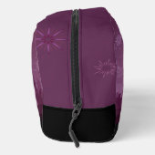 Burgundy Roos Paris Fireworks Quinceañera Toilettasje (Rechts)