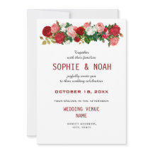 Burgundy Rozen Floral Garland Flower Wedding