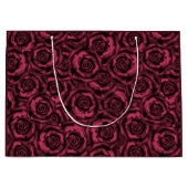 Burgundy-rozen Groot Cadeauzakje (Voorkant)