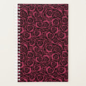 Burgundy-rozen Planner (Voorkant)