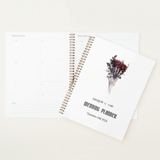 Burgundy-Rozen Planner (Display)