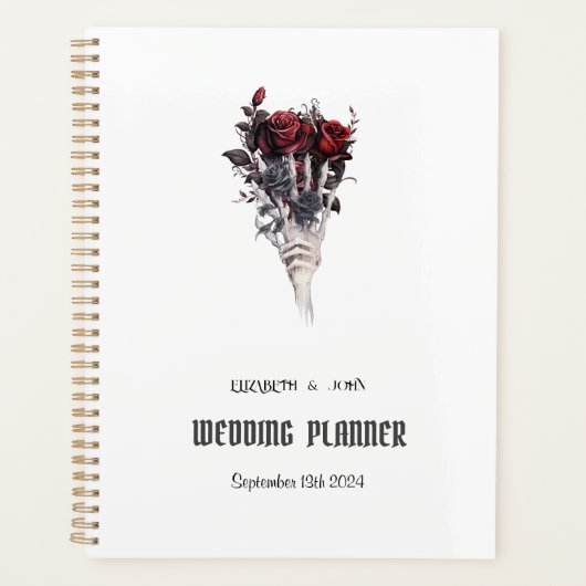 Burgundy-Rozen Planner (Voorkant)