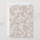 Burgundy Rust Oranje Floral Women's 30th Birthday Kaart (Achterkant)