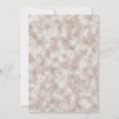 Burgundy Rust Oranje Floral Women's 75e verjaardag Kaart (Achterkant)