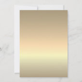 Burgundy Script Trouwreceptie Uitnodiging (Achterkant)