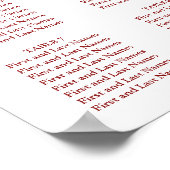 BURGUNDY SEINGESCHART|DIY KLEUR POSTER (Hoek)