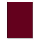 Burgundy Simple Signature Kaart (Achterkant)