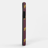 Burgundy Skier Case-Mate iPhone Case (Achterkant/rechts)