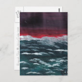 Burgundy Skies Briefkaart (Voorkant / Achterkant)