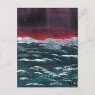 Burgundy Skies Briefkaart