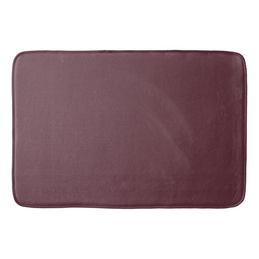 Burgundy Solid Color Badmat (Voorkant)