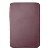 Burgundy Solid Color Badmat (Voorkant Verticaal)