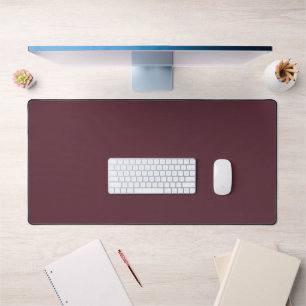 Burgundy Solid Color Bureaumat