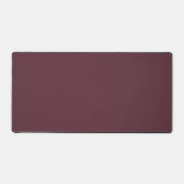 Burgundy Solid Color Bureaumat (Voorkant)