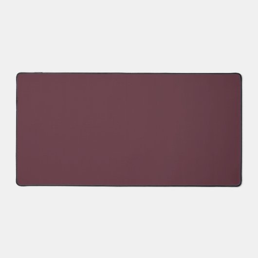 Burgundy Solid Color Bureaumat (Voorkant)