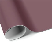 Burgundy Solid Color Cadeaupapier (Rol Hoek)