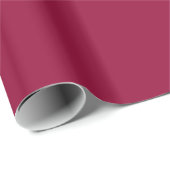 Burgundy Solid Color Cadeaupapier (Rol Hoek)