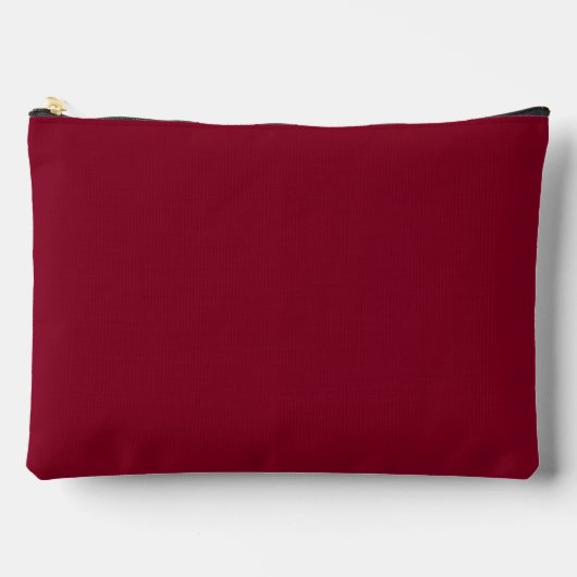 Burgundy Solid Color Etui (Voorkant)