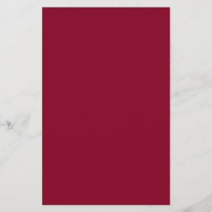 Burgundy Solid Color Flyer