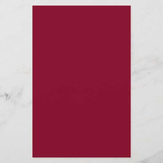 Burgundy Solid Color Flyer (Voorkant)