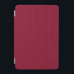 Burgundy Solid Color iPad Mini Cover<br><div class="desc">Bourgogne Solid Color. Dit rijke,  diepe rood roept sophisticatie en tijdloze elegantie op. Ideaal voor wie houdt van klassieke luxe. De donkere,  warme ondertonen creëer geven een gevoel van mysterie en allure,  waardoor het ideaal is voor speciale gelegenheden.</div>