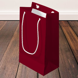 Burgundy Solid Color Klein Cadeauzakje