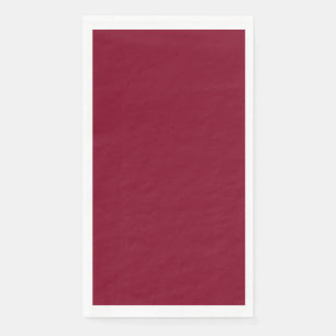Burgundy Solid Color Servet