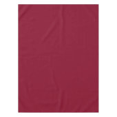 Burgundy Solid Color Tafelkleed (Voorkant)