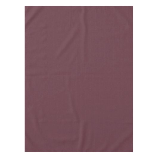 Burgundy Solid Color Tafelkleed (Voorkant)