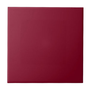 Burgundy Solid Color Tegeltje