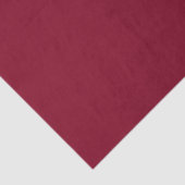 Burgundy Solid Color Tissuepapier (Detail)
